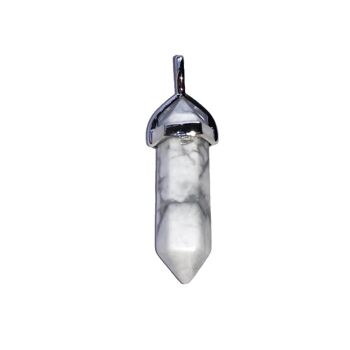 Pendentif Howlite - Pointe 1