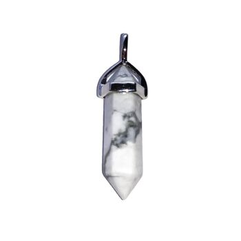 Pendentif Howlite - Pointe 2