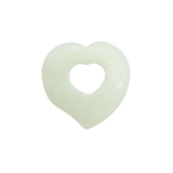 Pendentif Jade - PI Chinois ou Donut Coeur 1