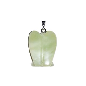 Pendentif Jade vert - Petit ange 2