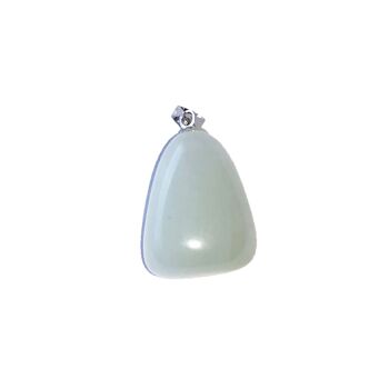 Pendentif Jade vert - Pierre roulée 2