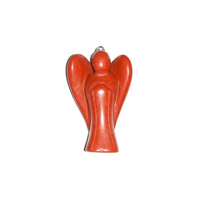 Pendentif Jaspe rouge - Ange