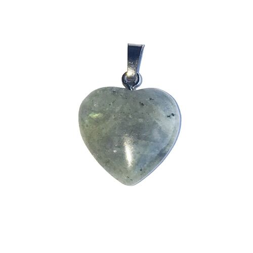 Pendentif Labradorite - Petit coeur