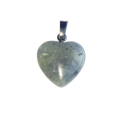Labradorite pendant - Small heart