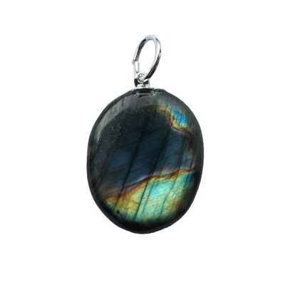 Labradorite Pendant - Flat Stone