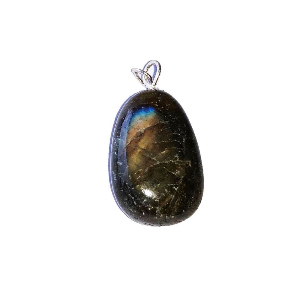 Ciondolo in labradorite - Pietra rotolata