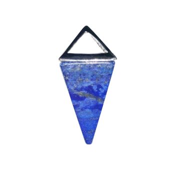 Pendentif Lapis Lazuli - Pyramide Argent 2