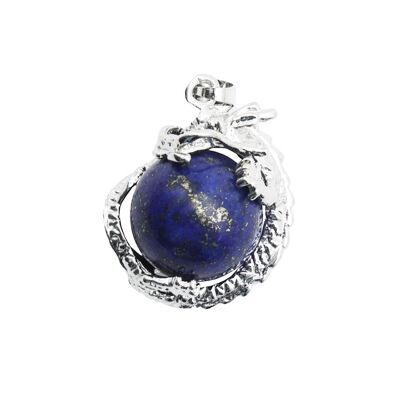 Lapis lazuli pendant - Dragon