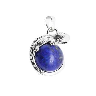 Pendentif Lapis-lazuli - Lézard