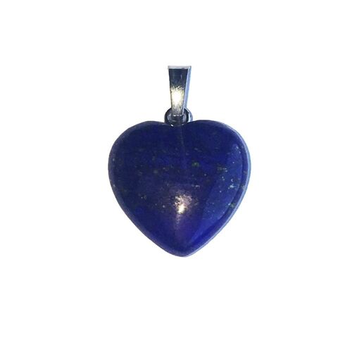 Pendentif Lapis-lazuli - Petit coeur