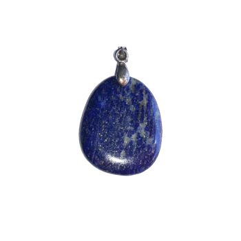 Pendentif Lapis-lazuli - Pierre plate 2