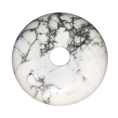 Magnesite Pendant - Chinese PI or Donut 50mm