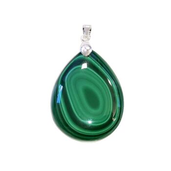 Pendentif Malachite - Goutte 1