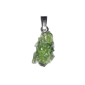 Pendentif Moldavite - Pierre brute 3