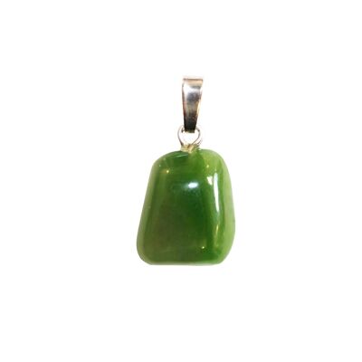 Nephrite pendant - Rolled stone