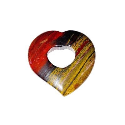 Iron Eye Pendant - Chinese PI or Heart Donut