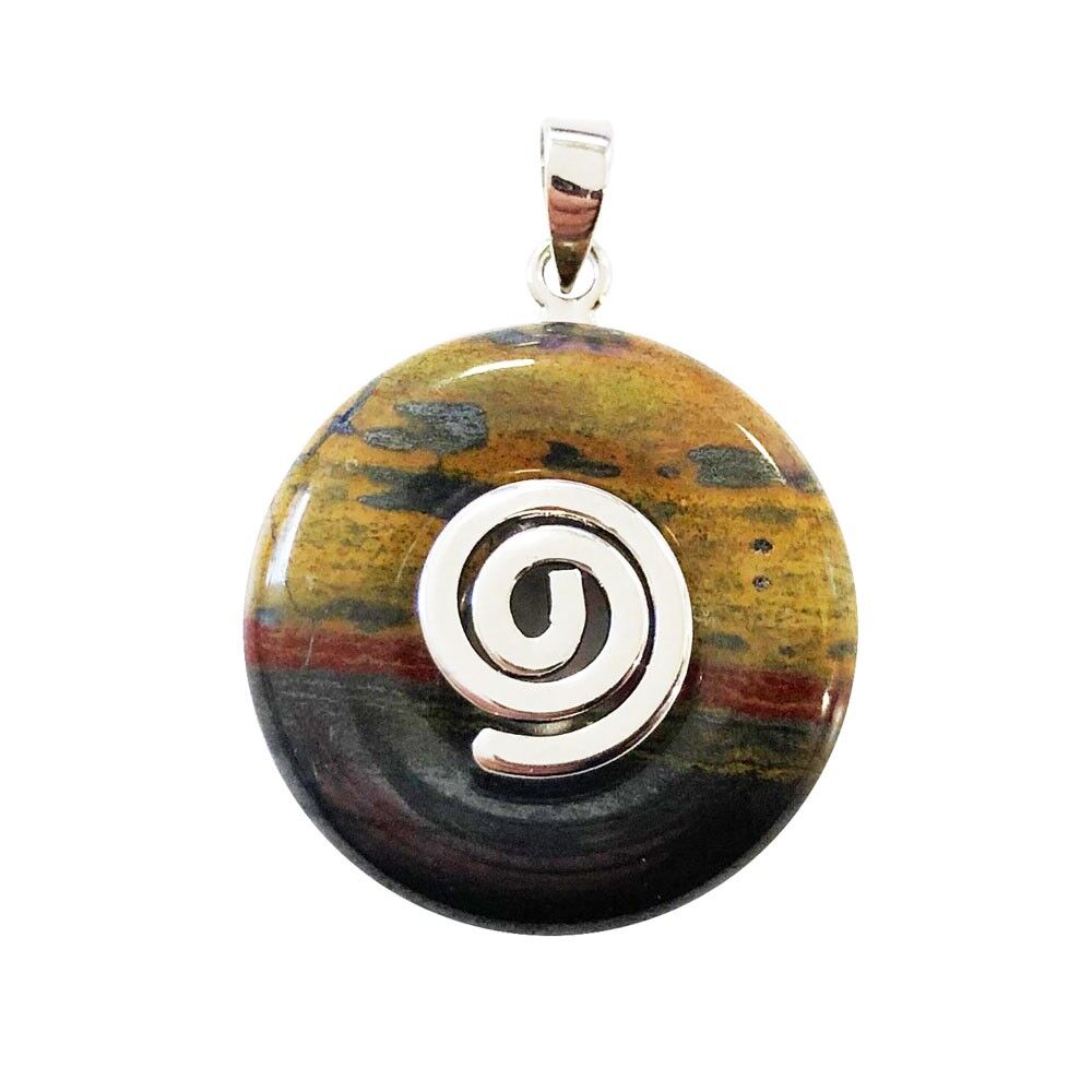 Eisenauge Anhänger - Chinesisch PI oder Donut 20mm