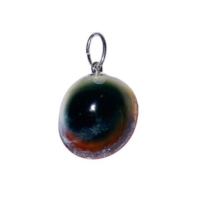 Eye of Shiva pendant - Raw stone