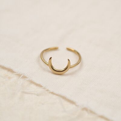 Petite bague lune