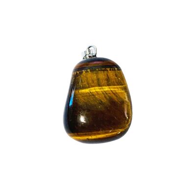 Tiger eye pendant - Rolled stone