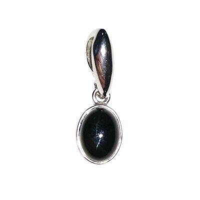 Onyx-Anhänger „Camille“ - Oval - Silber 925