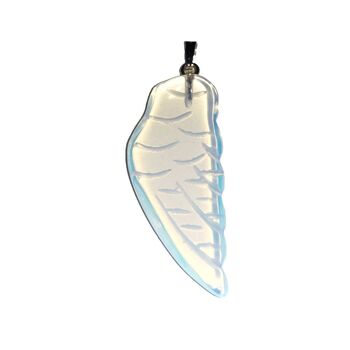 Pendentif Opale synthétique - Aile d'Ange 2