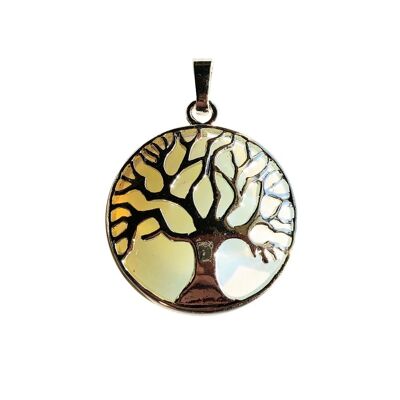 Synthetic Opal Pendant - Tree of Life