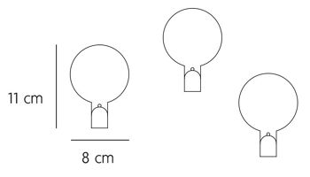 Lot de 3 cintres super-héros B 3