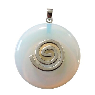 Pendentif Opale synthétique - PI Chinois ou Donut 40mm