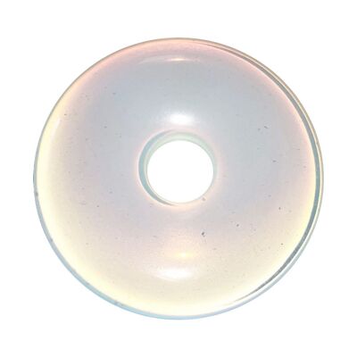 Synthetischer Opal Anhänger - Chinesischer PI oder Donut 50mm