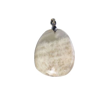 Moonstone pendant - Flat stone