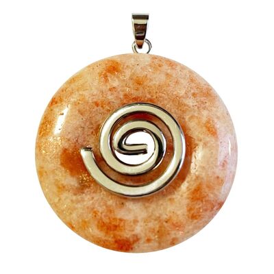 Sun Stone Pendant - Chinese PI or Donut 40mm