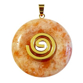 Pendentif Pierre de Soleil - PI chinois ou Donut 40mm 2