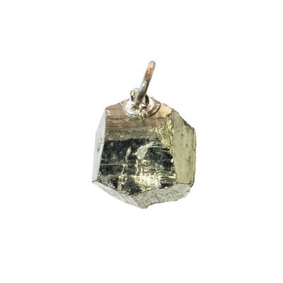 Pendentif Pyrite de fer - Pierre brute