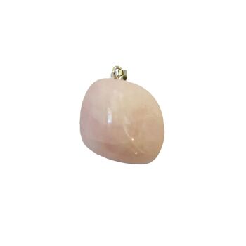 Pendentif Quartz rose - Pierre roulée 2