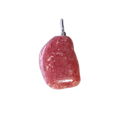 Rhodochrosite pendant - Rolled stone