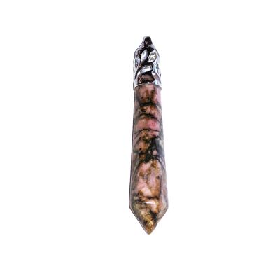 Pendentif Rhodonite - Pointe longue