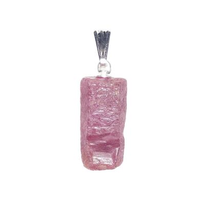 Ruby pendant - Raw stone