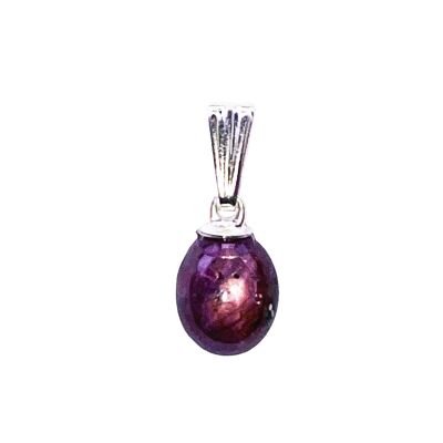 Star Ruby Pendant - Flat Stone