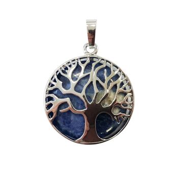 Pendentif Sodalite - Arbre de vie 2