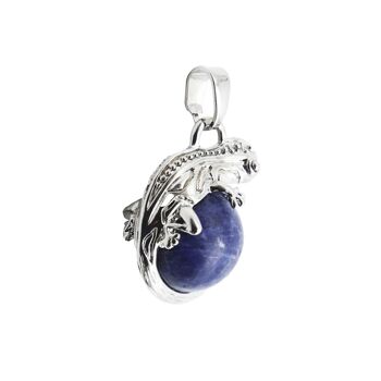 Pendentif Sodalite - Lézard 2