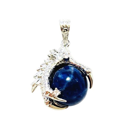 Pendentif Sodalite - Main de Dragon