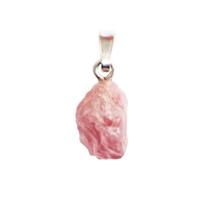 Red Spinel Pendant - Raw Stone