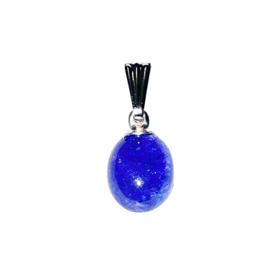 Ciondolo in tanzanite - Pietra piatta