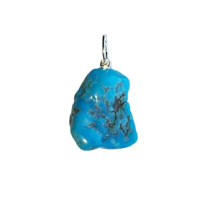Turquoise pendant - Raw stone