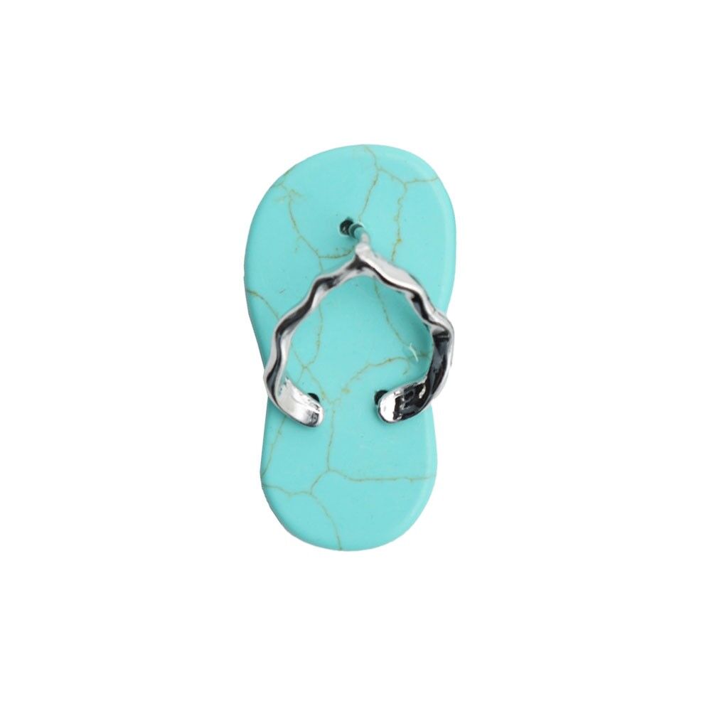 Stabilisierter Türkis-Anhänger - Strand