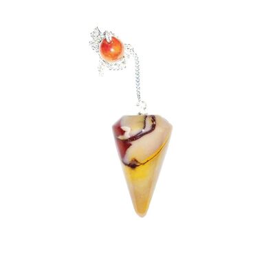 Mookaite Pendulum - Cone