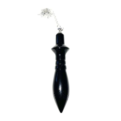 Pendule Obsidienne noire - Égyptien Thot