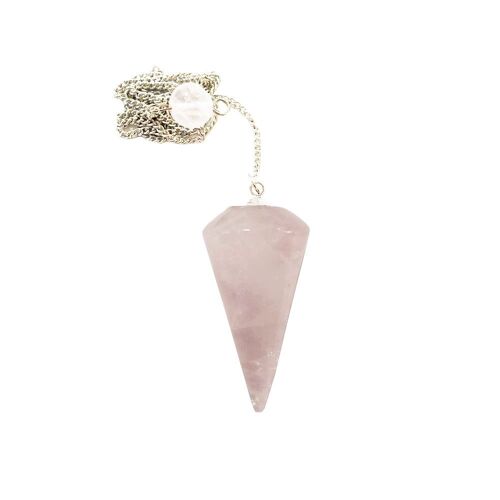 Pendule Quartz Rose - Cône