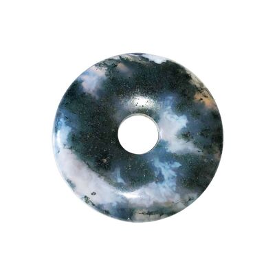 Chinese PI or Donut Moss Agate - 30mm